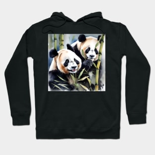 Panda Bear Study Hoodie